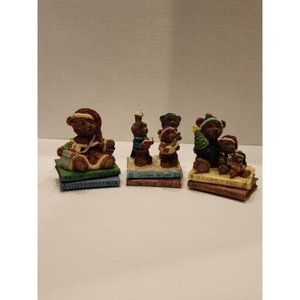 Vintage Bears From Russ Berrie Collectible Christmas The Past Bear